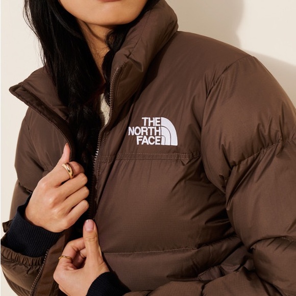 The North Face 1996 Retro Nuptse Puffer Jacket in Brown - Picture 15 of 16